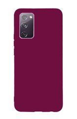 Защитный чехол Liquid Case Full Cover для Samsung Galaxy S20 FE / S20 FE 5G Малиновый