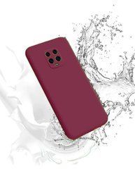 Защитный чехол Liquid Case Full Camera для Xiaomi Redmi Note 9 Pro / Redmi Note 9S / Redmi Note 9 Pro Max Бордовый