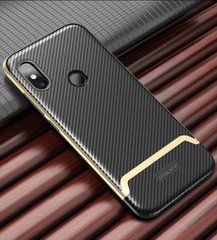 Ударопрочный чехол iPaky TPU+PC для Xiaomi Redmi Note 6 Pro Черный / Золотистый