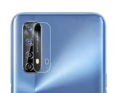 Защитное гибкое стекло на камеру для Realme 7
