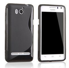 Чохол TPU S-line для Huawei Ascend G600 Чорний