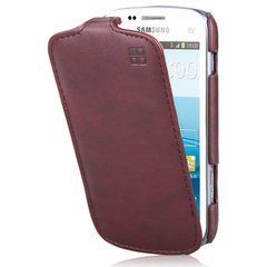 Чохол-фліп IMUCA для Samsung S7562 Galaxy S Duos / S7582 Galaxy S Duos 2 Бордовий