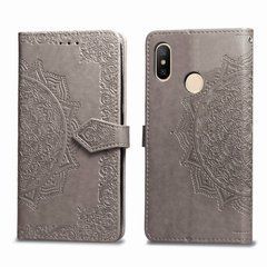 Чехол-книжка Art Book для Xiaomi Mi Max 3 Серый
