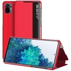 Чехол-книжка Sylish View для Xiaomi Redmi Note 10 / Redmi Note 10S / Poco M5s Красный