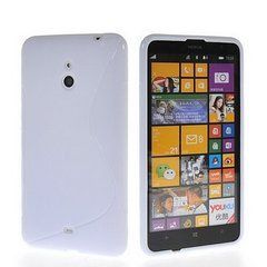 Чохол TPU S-line для Nokia Lumia 1320 Білий