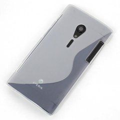 Чохол TPU S-line для Sony Xperia Ion LT28h Прозорий