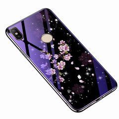 Захисний чохол Fantasy з глянцевими торцями для Xiaomi Mi8 (цвітіння) Фіолетовий