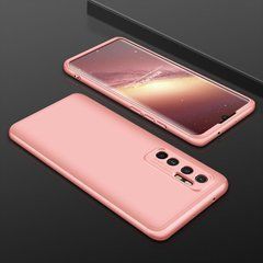 Защитный чехол GKK Full 360 для Xiaomi Mi Note 10 Lite Розовый