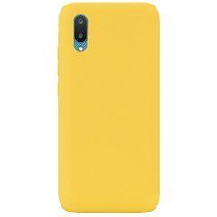 Защитный чехол Liquid Case Full Cover для Samsung A022F Galaxy A02 Желтый