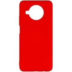 Защитный чехол Liquid Case Full Cover для Xiaomi Mi 10T Lite / Redmi Note 9 Pro 5G Красный