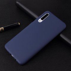 Защитный чехол TPU Matte для Samsung A750 Galaxy A7 2018 Синий