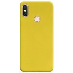 Защитный чехол TPU Softon для Xiaomi Redmi Note 5 Pro Желтый