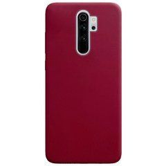 Захисний чохол TPU Softon для Xiaomi Redmi Note 8 Pro Бордовий