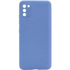 Защитный TPU чехол Softon Full Camera для Samsung A025 Galaxy A02s Синий