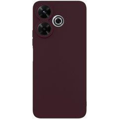 Захисний чохол Liquid Case Full Camera для Xiaomi Redmi 13 4G / Poco M6 4G Бордовий