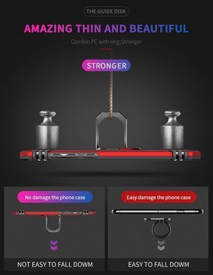 Защитный чехол Kvadrat Ring для Xiaomi Mi9 SE Темно-синий