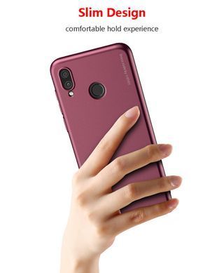 Защитный чехол X-level Guardian для Xiaomi Redmi Note 7 Pro Бордовый
