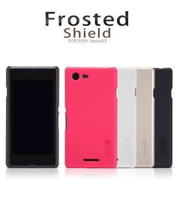 Захисний чохол Nillkin Frosted Shield для Sony Xperia E3 Білий