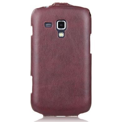 Чехол-флип IMUCA для Samsung S7562 Galaxy S Duos / S7582 Galaxy S Duos 2 Бордовый