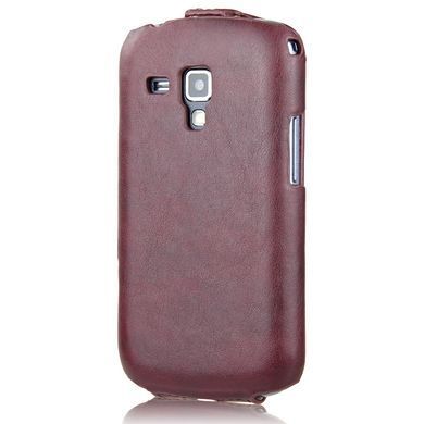 Чехол-флип IMUCA для Samsung S7562 Galaxy S Duos / S7582 Galaxy S Duos 2 Бордовый