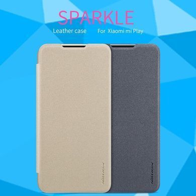 Чохол-книжка Nillkin Sparkle для Xiaomi Mi Play Золотий