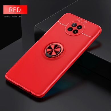 Защитный чехол Color Ring для Xiaomi Redmi Note 9 5G / Redmi Note 9T Красный