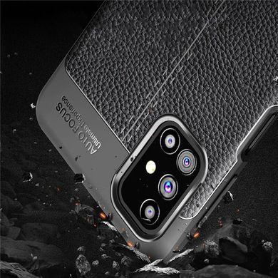 Захисний чохол Leather для Samsung M515F Galaxy M51 Чорний