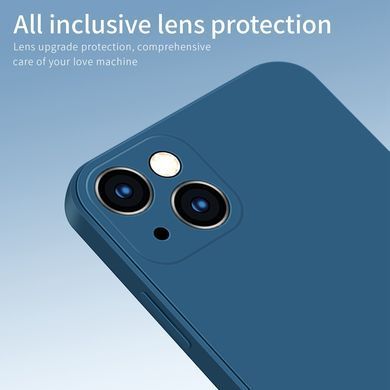 Захисний чохол Liquid Case Full Camera для iPhone 13 (6.1") Синій