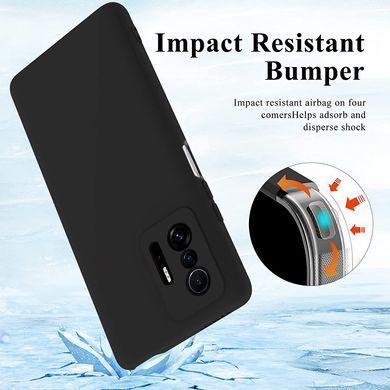 Защитный чехол Liquid Case Full Camera для Xiaomi 11T / 11T Pro Синий
