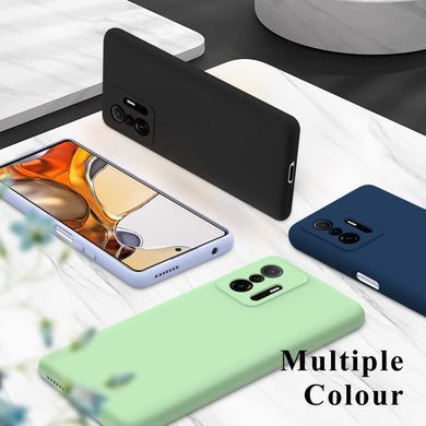 Защитный чехол Liquid Case Full Camera для Xiaomi 11T / 11T Pro Синий