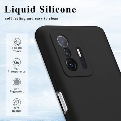 Защитный чехол Liquid Case Full Camera для Xiaomi 11T / 11T Pro Синий