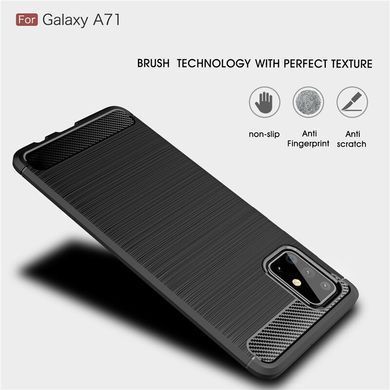 Защитный чехол Slim TPU для Samsung A715F Galaxy A71 2020 Черный