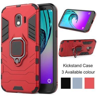 Захисний чохол Strong Guard Ring для Samsung J250 Galaxy J2 Pro 2018 Чорний