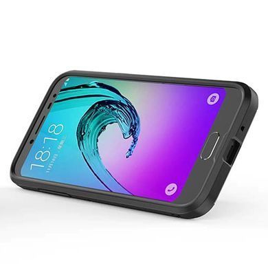 Захисний чохол Strong Guard Ring для Samsung J250 Galaxy J2 Pro 2018 Чорний