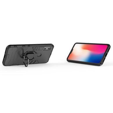Захисний чохол Strong Guard Ring для Xiaomi Redmi 6 Pro / Mi A2 Lite Чорний