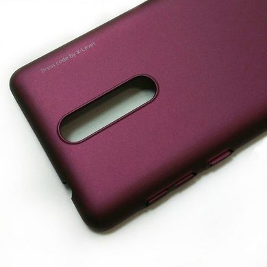 Захисний чохол X-level Knight для Nokia 8 2017 Бордовий