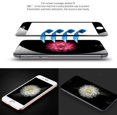 Защитное стекло XO Series-2 FC1 для iPhone 7 / iPhone 8 / SE 2020 Черный