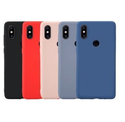 Защитный чехол Liquid Case Full Cover для Xiaomi Redmi 6 Pro / Mi A2 Lite Розовый