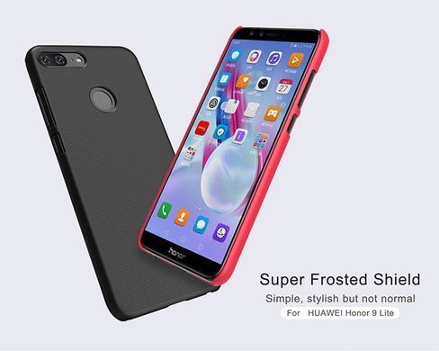 Захисний чохол Nillkin Frosted Shield для Huawei Honor 9 Lite Чорний