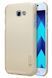 Защитный чехол Nillkin Frosted Shield для Samsung A320F Galaxy A3 2017 Золотистый