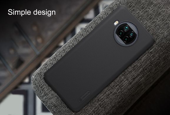 Защитный чехол Nillkin Frosted Shield для Xiaomi Mi 10T Lite / Redmi Note 9 Pro 5G Черный