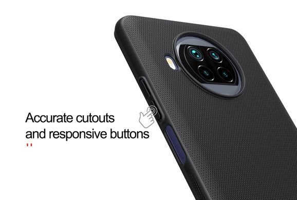 Защитный чехол Nillkin Frosted Shield для Xiaomi Mi 10T Lite / Redmi Note 9 Pro 5G Черный