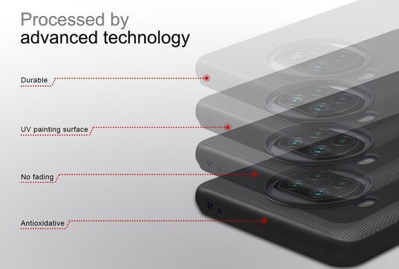 Защитный чехол Nillkin Frosted Shield для Xiaomi Mi 10T Lite / Redmi Note 9 Pro 5G Черный