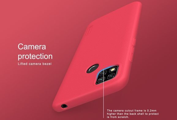 Захисний чохол Nillkin Frosted Shield для Xiaomi Redmi 9C / Redmi 10A Червоний