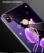 Захисний чохол Fantasy з глянцевими торцями для Xiaomi Mi8 (квіти) Малиновий