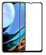 Защитное стекло Full Glue для Xiaomi Poco M3 / Redmi 9T Черный