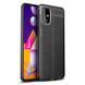 Захисний чохол Leather для Samsung M515F Galaxy M51 Чорний