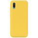 Защитный чехол Liquid Case Full Cover для Samsung A022F Galaxy A02 Желтый