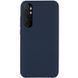Защитный чехол Liquid Case Full Cover для Xiaomi Mi Note 10 Lite Dark Blue