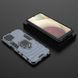 Захисний чохол Strong Guard Ring для Samsung A125F Galaxy A12 / A127F Galaxy A12 Nacho / Galaxy A12s / Galaxy M12 Navy